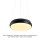 ACA ΚΡΕΜΑΣΤΟ Φ/Σ LED 32W 2560LM 3000K ΜΑΥΡΟ ΜΕΤ/ΚΟ D40XH140CM KALLISTA