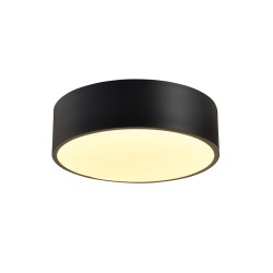 ACA ΟΡΟΦΗΣ Φ/Σ LED 32W 3180LM CCT ΜΑΥΡΟ ΜΕΤ/ΚΟ D35XH10CM OPTIMUS