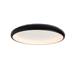 ACA ΟΡΟΦΗΣ Φ/Σ LED 73W CCT 5250LM ΜΑΥΡΟ ΜΕΤΑΛΛΙΚΟ D81XH8,5CM DIANA