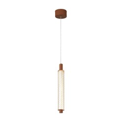 ACA MYSTIQUE-ΦΩΤΙΣΤΙΚΟ ΚΡΕΜΑΣΤΟ ΚΑΦΕ ΑΛΟΥΜΙΝΙΟΥ LED SMD 11W CCT 660LΜ IP20 45X45X1500MM