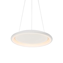 ACA NETTO ΦΩΤΙΣΤΙΚΟ ΚΡΕΜΑΣΤΟ ΜΑΥΡΟ ΜΑΤ ΜΕΤΑΛΛΙΚΟ LED 48W 3000K 2630Lm IP20 Φ600Χ1200mm