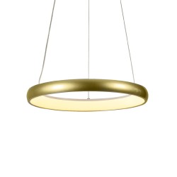 ACA HARMONY-ΦΩΤΙΣΤΙΚΟ ΚΡΕΜΑΣΤΟ ΧΡΥΣΟ ΑΛΟΥΜΙΝΙΟΥ LED SMD 24W CCT 2500M IP20 Φ600Χ1000ΜΜ