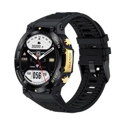 Aluminium smartwatch με παλμογράφο AK45