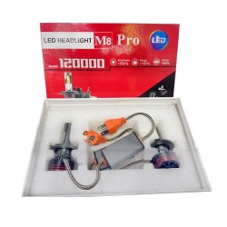 M8 PRO LED Λάμπες αυτοκινήτου H4 