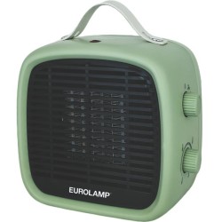 Eurolamp 300-41355 Αερόθερμο Κεραμικό 1200w Πράσινο Μέντας