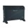 Eurolamp 300-41605 Θερμαντικό Σώμα Convector Μαύρο Με Turbo 2000w
