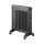 Eurolamp 300-41611 Θερμαντικό Σώμα Mica Μαύρο 2000w Με Θερμοστάτη