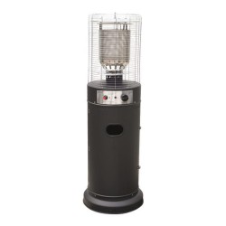 Eurolamp 300-42072 Θερμάστρα Υγραερίου Κυκλική Mini 1,35m 11kw Μαύρη