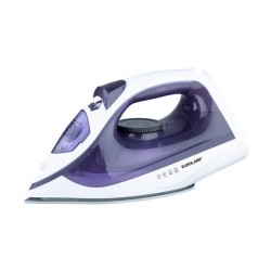 Eurolamp 300-70047 Σίδερο Ατμού 2200w Με Αντικολλητική Πλάκα Και Προστασία Κατά Των Αλάτων