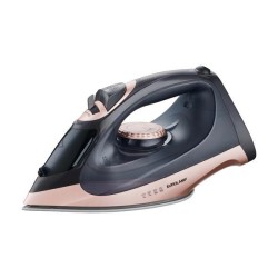 Eurolamp 300-70048 Σίδερο Ατμού 2600w Με Κεραμική Πλάκα Προστασία Κατά Των Αλάτων Και Κατά Του Σταξίματος