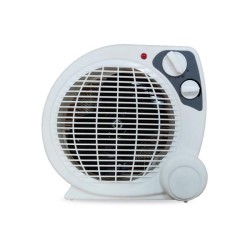 Eurolamp 920-29125 Αερόθερμο Δωματίου 1000w/2000w Λευκός