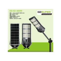 Ηλιακός προβολέας δρόμου 400W GD-02-400W