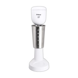 Φραπιέρα PRCM-40551 Primo 120W Ανοξείδωτο ποτήρι Λευκή