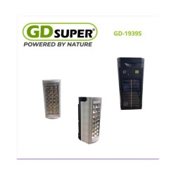 LED Επαναφορτιζόμενο ηλιακό φωτιστικό GD-1939S
