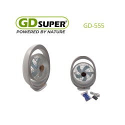 Ανεμιστήρας επαναφορτιζόμενος GD-555