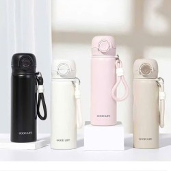 Ανοξείδωτο θερμός 500ml λευκό