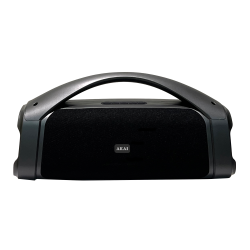 Akai ABTS-09 – Μαύρο Φορητό Ηχείο 15W RMS με RGB LED, Bluetooth 5.1, FM & USB/TF (1500mAh)
