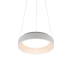 ACA ΚΡΕΜΑΣΤΟ Φ/Σ LED 36W CCT 3670LM ΛΕΥΚΟ ΜΕΤΑΛΛΙΚΟ D45XH120CM APOLLO
