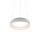 ACA ΚΡΕΜΑΣΤΟ Φ/Σ LED 36W CCT 3670LM ΛΕΥΚΟ ΜΕΤΑΛΛΙΚΟ D45XH120CM APOLLO