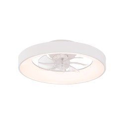 ACA FAN6687WH ΑΝΕΜΙΣΤΗΡΑΣ ΟΡΟΦΗΣ 20 DIM ΛΕΥΚΟΣ 7 ΠΤΕΡΥΓΙΑ ABS ΤΗΛΕΧΕΙΡΙΣΤΗΡΙΟ & ΧΡΟΝΟΔΙΑΚΟΠΤΗ LED 34W