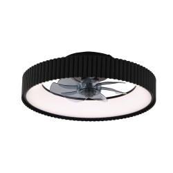 ACA FAN6689BK ΑΝΕΜΙΣΤΗΡΑΣ ΟΡΟΦΗΣ 20 DIM ΜΑΥΡΟΣ 7 ΠΤΕΡΥΓΙΑ ABS ΤΗΛΕΧΕΙΡΙΣΤΗΡΙΟ & ΧΡΟΝΟΔΙΑΚΟΠΤΗ LED 34W 3332L Φ30