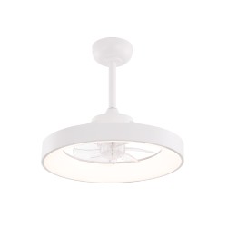 ACA FAN6697WH ΑΝΕΜΙΣΤΗΡΑΣ ΟΡΟΦΗΣ 20 DIM ΛΕΥΚΟΣ 7 ΠΤΕΡΥΓΙΑ ABS ΤΗΛΕΧΕΙΡΙΣΤΗΡΙΟ & ΧΡΟΝΟΔΙΑΚΟΠΤΗ LED 34W 3332L Φ30