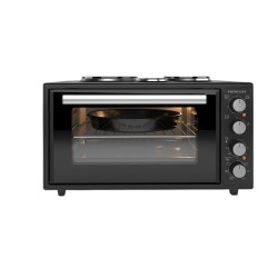 Princess MOV45L Ηλεκτρικό Φουρνάκι 45L με Αέρα & 3 Ηλεκτρικές Εστίες
