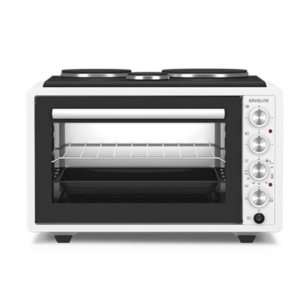 Davoline Urban Chef 3703 W Φουρνάκι με 3 εστίες 37lt Davoline Urban Chef 3703 W Φουρνάκι με 3 εστίες 37lt