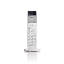 Motorola DOT 411 – Ασύρματο Τηλέφωνο DECT με Τηλεφωνητή, Hands-Free, Φραγή Κλήσεων & Φωτιζόμενη Οθόν