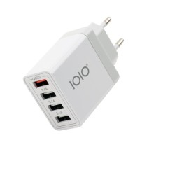 Olympia UL4 (41215) Φορτιστής ρεύματος με USB-A (QC3.0) και 3 USB-A (3.1A), 33W