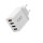 Olympia UL4 (41215) Φορτιστής ρεύματος με USB-A (QC3.0) και 3 USB-A (3.1A), 33W