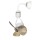 Eurolamp 300-25091 Ανεμιστήρας Γωνίας Οροφής Χρώμα Λευκός - Ξύλου Φ35 20w DC Μοτέρ
