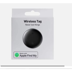 Wireless Tag Dual Bluetooth Tracker Black Συμβατό με Apple