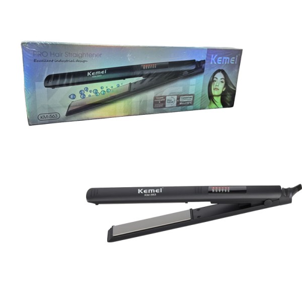 Kemei ΚΜ-563 Ισιωτική μαλλιών με Κεραμικές Πλάκες Kemei ΚΜ-563 Ισιωτική μαλλιών με Κεραμικές Πλάκες