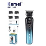 Kemei KM-1358 Κουρευτική Μηχανή Επαναφορτιζόμενη με LED Οθόνη Kemei KM-1358 Κουρευτική Μηχανή Επαναφορτιζόμενη με LED Οθόνη