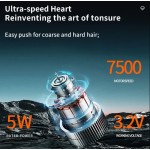 Kemei KM-1358 Κουρευτική Μηχανή Επαναφορτιζόμενη με LED Οθόνη Kemei KM-1358 Κουρευτική Μηχανή Επαναφορτιζόμενη με LED Οθόνη
