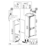 Beko BCNA275E41SN Εντοιχιζόμενος Ψυγειοκαταψύκτης 254lt NoFrost Υ177.5xΠ54xΒ54.5cm Λευκός 