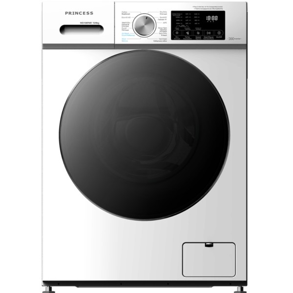 Princess WD106PAR Πλυντήριο-Στεγνωτήριο Ρούχων 10kg/6kg 1400 Στροφές