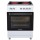 Princess FR8080W Κουζίνα με Κεραμικές Εστίες Λευκή 