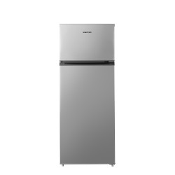 United UDS-1438E Ψυγείο Δίπορτο 210lt Υ143xΠ55xΒ55cm Inox