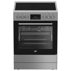 Beko FSM 67320 DXTB Κουζίνα Ηλεκτρική 72L με Κεραμικές Εστίες 60cm