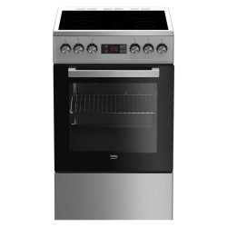 Beko FSM57300GX Κουζίνα Ηλεκτρική 55lt με Κεραμικές Εστίες 50cm