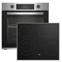 Beko Φούρνος Ηλεκτρικός Άνω Πάγκου 71lt 59.4cm BBIE12300XD με Κεραμικές Εστίες EB9741XHL