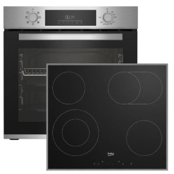 Beko Φούρνος Ηλεκτρικός Άνω Πάγκου 72lt 59.4cm BBIM12300XM με Κεραμικές Εστίες EB9741XHL