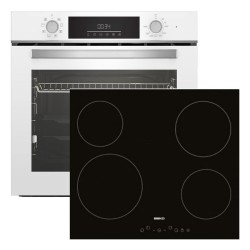 Beko Φούρνος Ηλεκτρικός Άνω Πάγκου 72lt BBIM14300WMS με Εστίες Αερίου & Ρεύματος HIC64400E