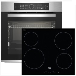 Beko Φούρνος Ηλεκτρικός Άνω Πάγκου 72lt  BBIM 12400 XCS με Κεραμικές Εστίες HIC 64401