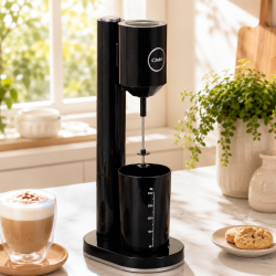 Osio OMC-2220BL – Επιτραπέζιο Μίξερ Φραπέ 100W με Δοχείο 450ml (Μαύρο)