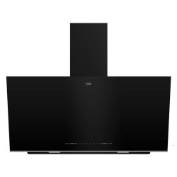 Beko Απορροφητήρας Καμινάδα Μαύρος BHCA96641BFBHS 90cm