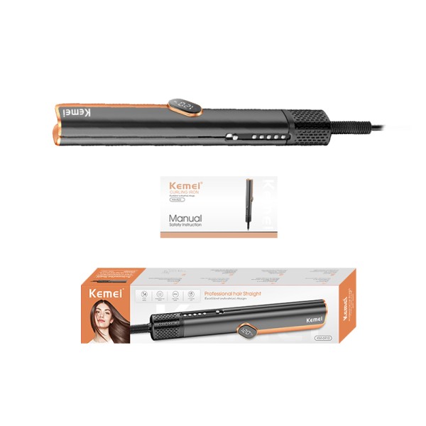 Kemei KM-6910 Plasma Hair Straightener για Στεγνά & Νωπά Μαλλιά – Ισιωτική Ροή Αέρα, 1000W Kemei KM-6910 Plasma Hair Straightener για Στεγνά & Νωπά Μαλλιά – Ισιωτική Ροή Αέρα, 1000W