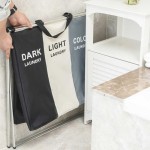 Πτυσσόμενο καλάθι απλύτων υφασμάτινο 60*35*60cm Πτυσσόμενο καλάθι απλύτων υφασμάτινο 60*35*60cm